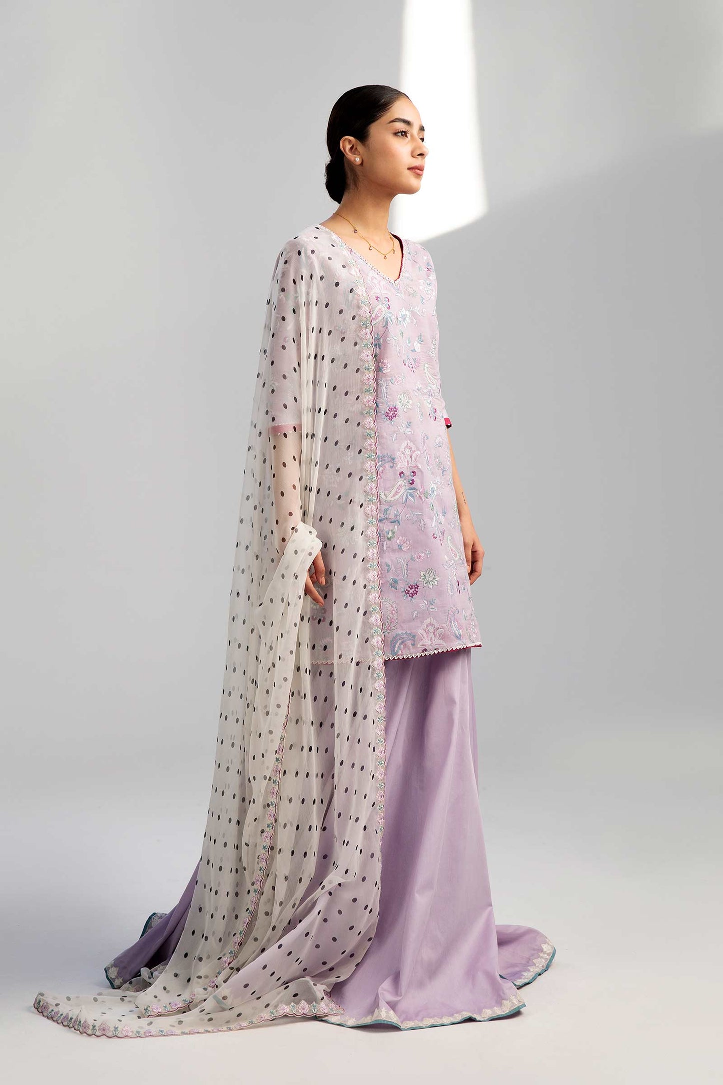 Coco by Zara Shahjahan Embroidered Lawn Suits Unstitched 3 Piece Z23-1b