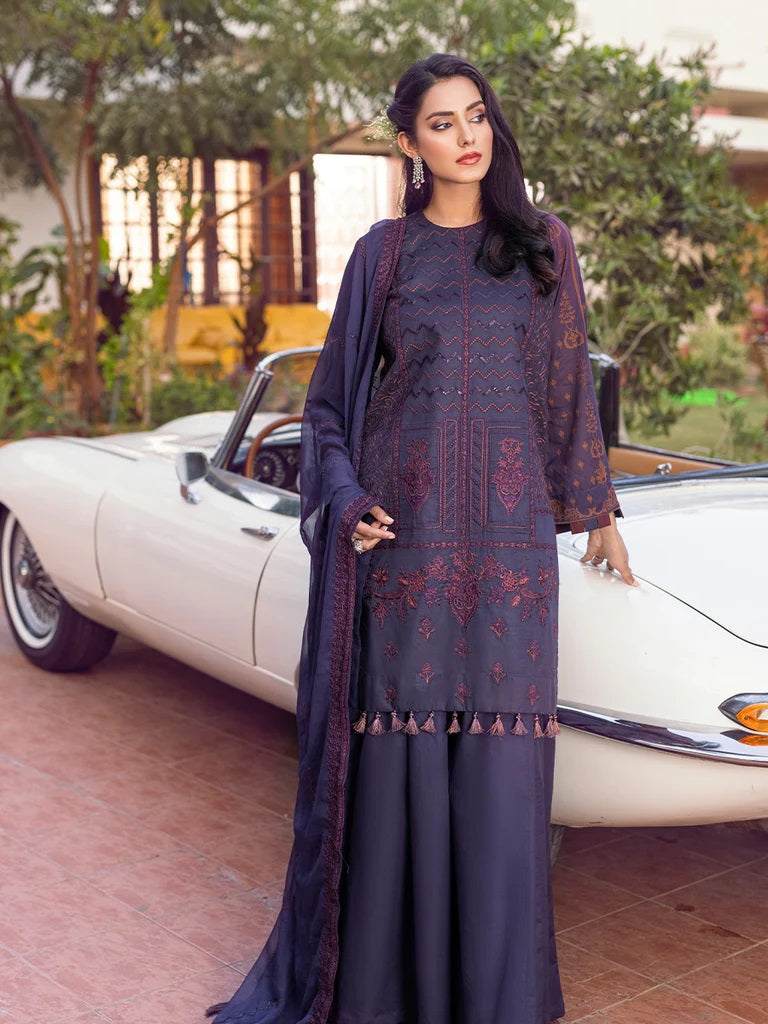 Shades of Festive by Salitex Embroidered Lawn Suits Unstitched 3 Piece WK-01020UT