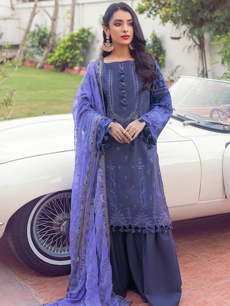 Shades of Festive by Salitex Embroidered Lawn Suits Unstitched 3 Piece WK-01024UT