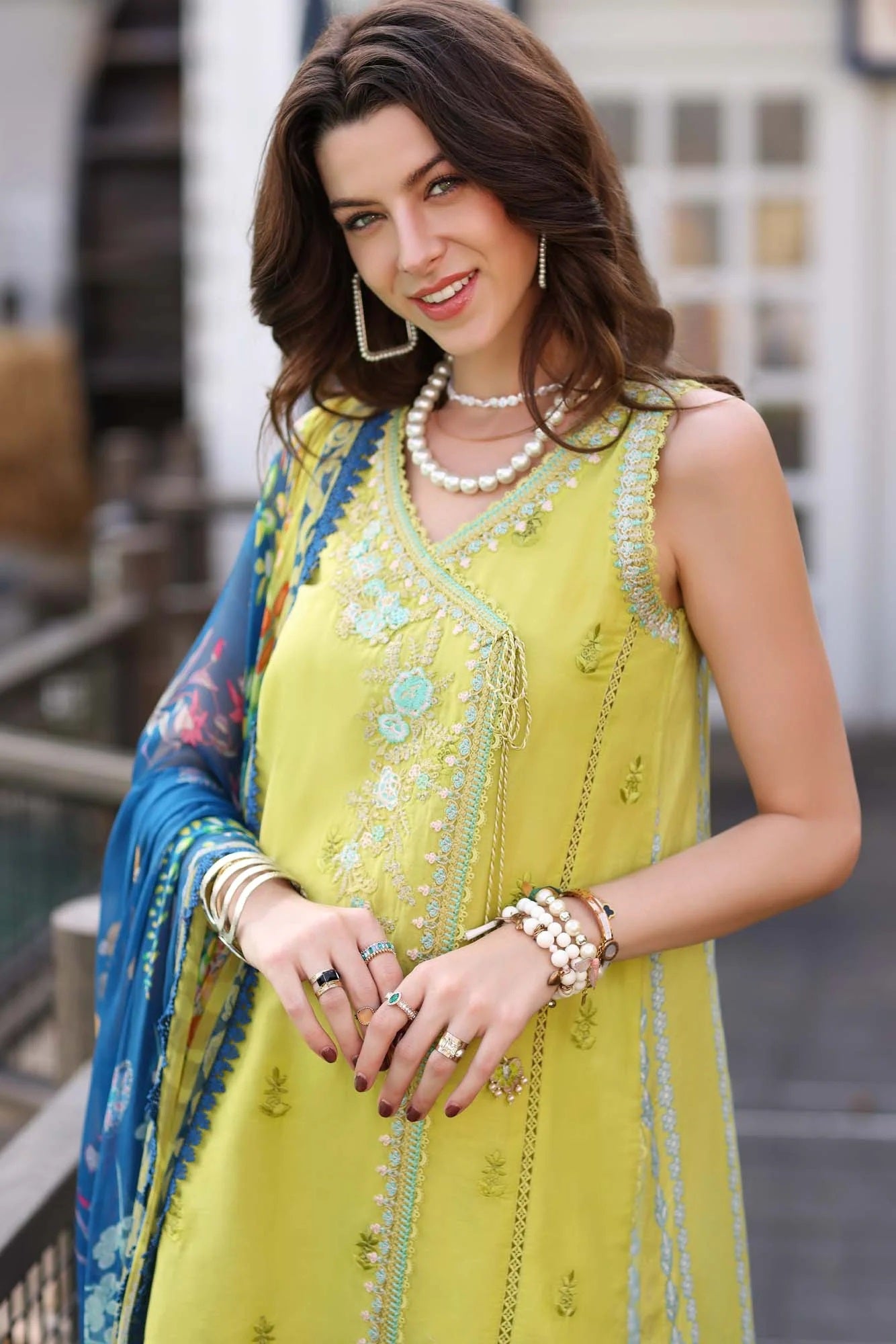 Noor by Saadia Asad Embroidered Lawn Suits Unstitched 3 Piece D-2A