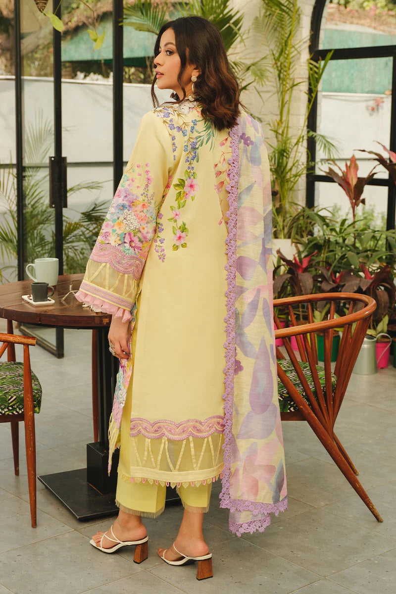 Lifestyle By Rang Rasiya Embroidered Lawn Suits Unstitched 3 Piece RRLSD-2 Coral