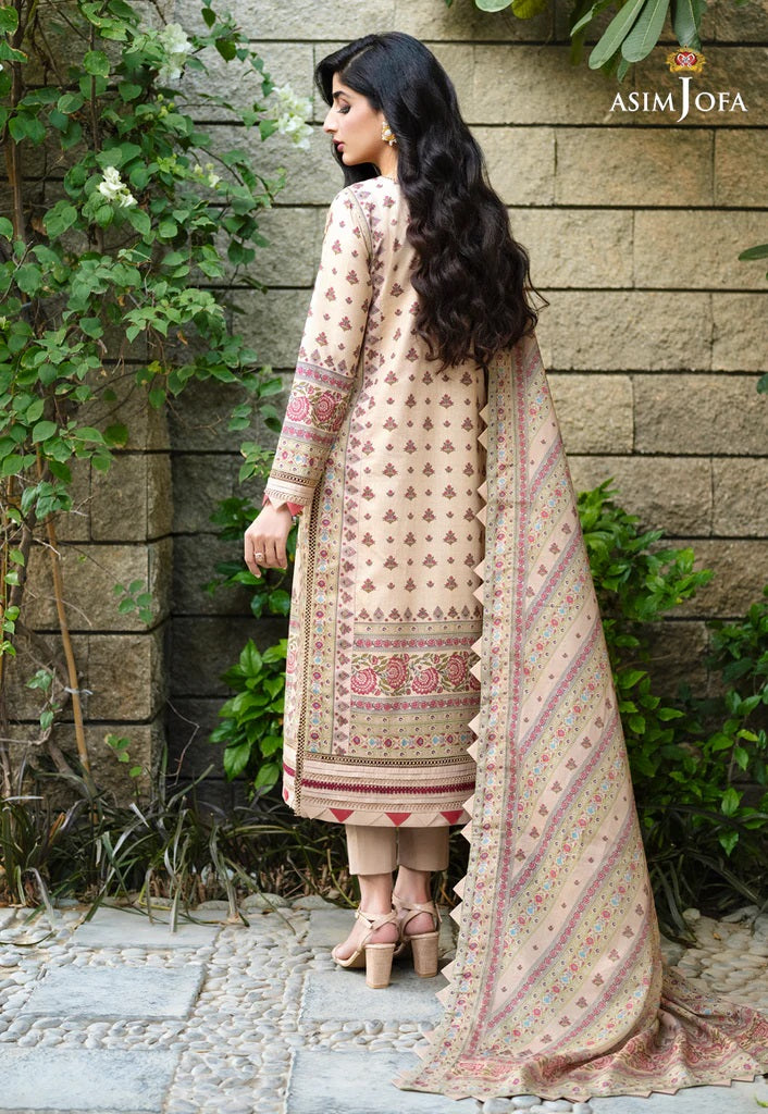 Rania by Asim Jofa Embroidered Lawn Suits Unstitched 3 Piece AJRP-31