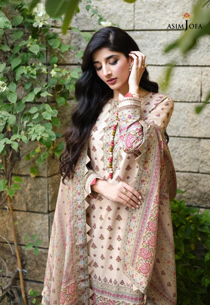 Rania by Asim Jofa Embroidered Lawn Suits Unstitched 3 Piece AJRP-31