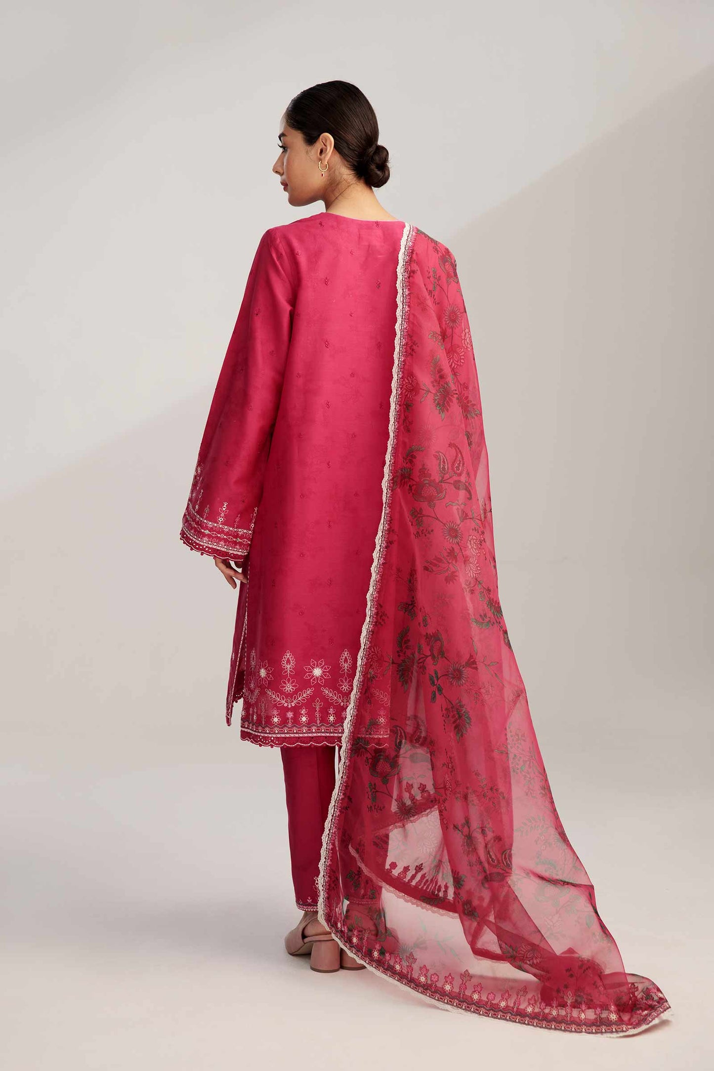 Coco by Zara Shahjahan Embroidered Lawn Suits Unstitched 3 Piece Z23-3b