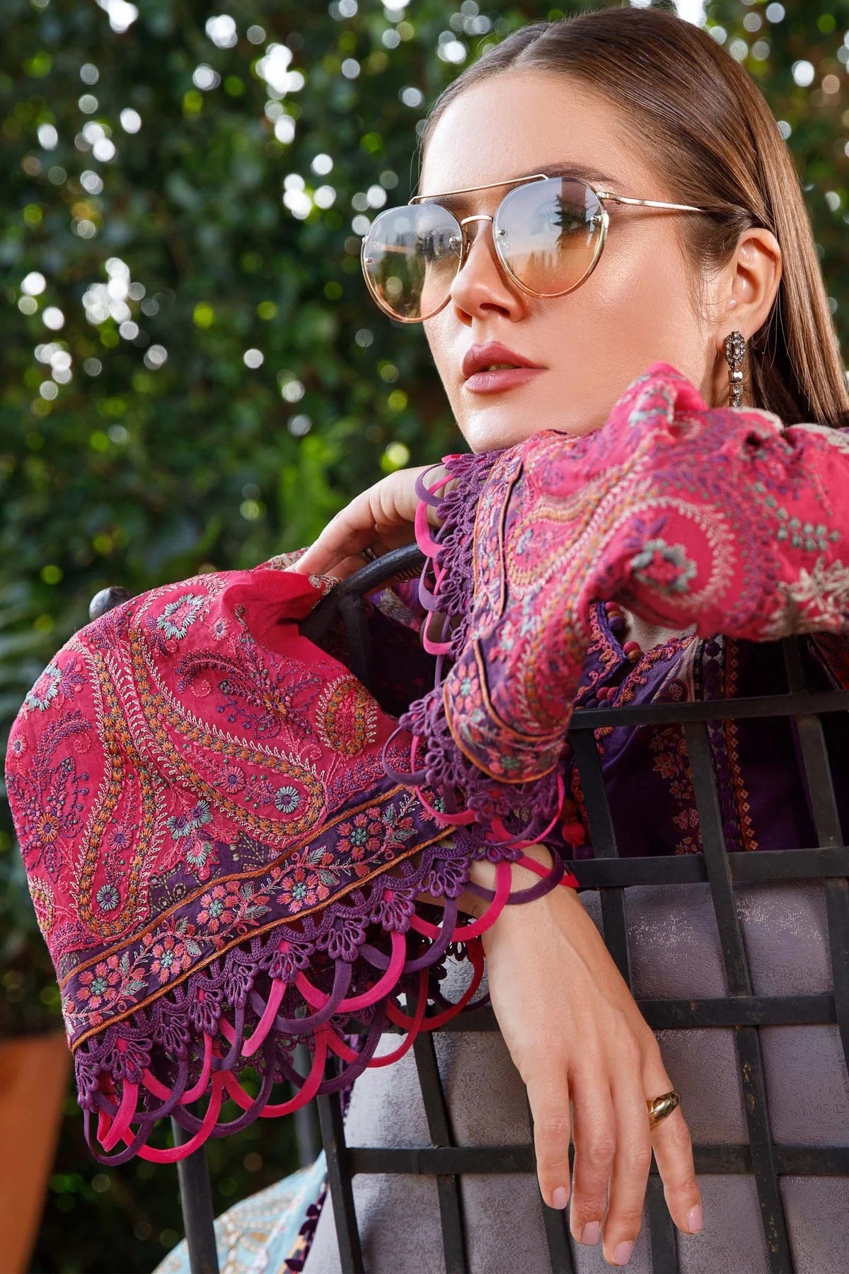 M.Prints By Maria B Embroidered Lawn Suits Unstitched 3 Piece MPT-1703-A