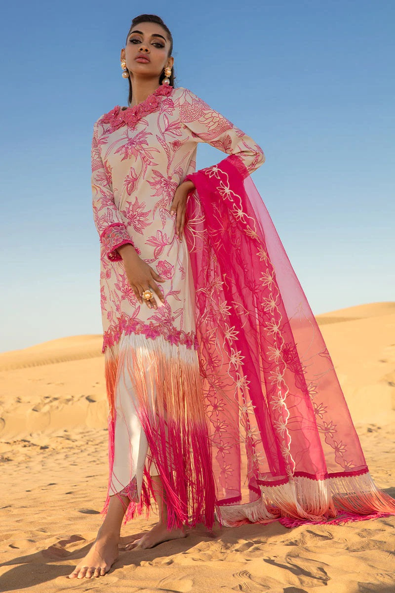 Rang Rasiya Embroidered Premium Lawn Suits Unstitched 3 Piece RR-03 Mia