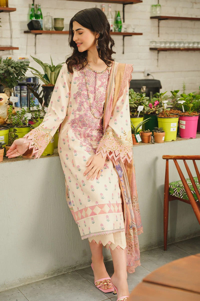 Lifestyle By Rang Rasiya Embroidered Lawn Suits Unstitched 3 Piece RRLSD-3 Symphonia