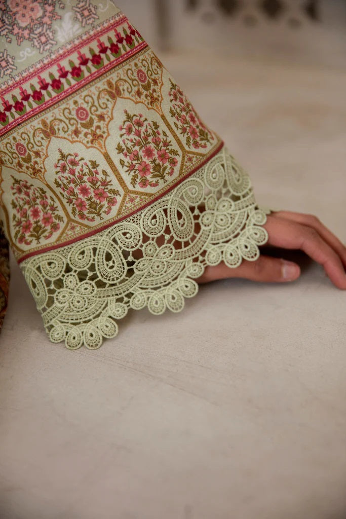 Afsaneh By Aabyaan Embroidered Lawn Suits Unstitched 3 Piece AL-03 Wahima