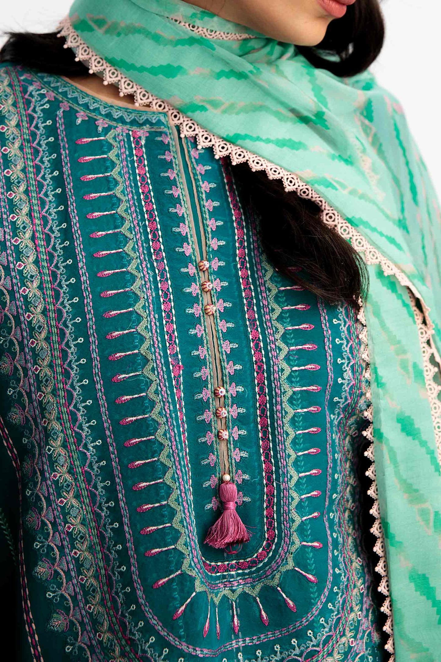 Coco by Zara Shahjahan Embroidered Lawn Suits Unstitched 3 Piece Z23-4a