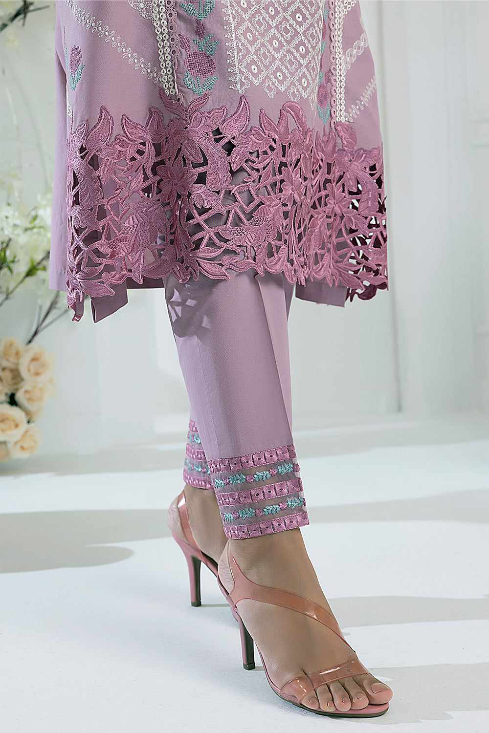 Azure Embroidered Lawn Suits Unstitched 3 Piece AZFL 52 Rising Pansy