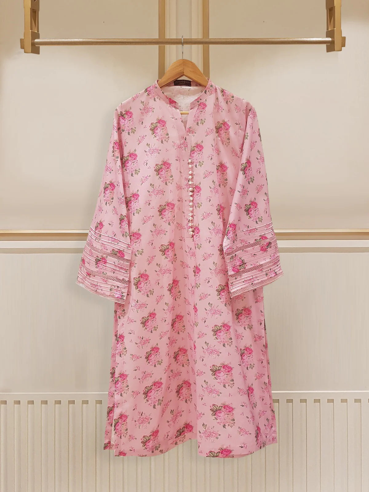 Agha Noor 3pc Pure Cotton Net Stitched Shirt with Pant HD-165610
