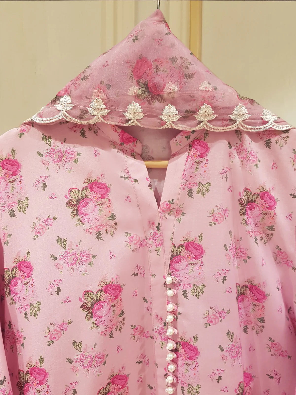 Agha Noor 3pc Pure Cotton Net Stitched Shirt with Pant HD-165610