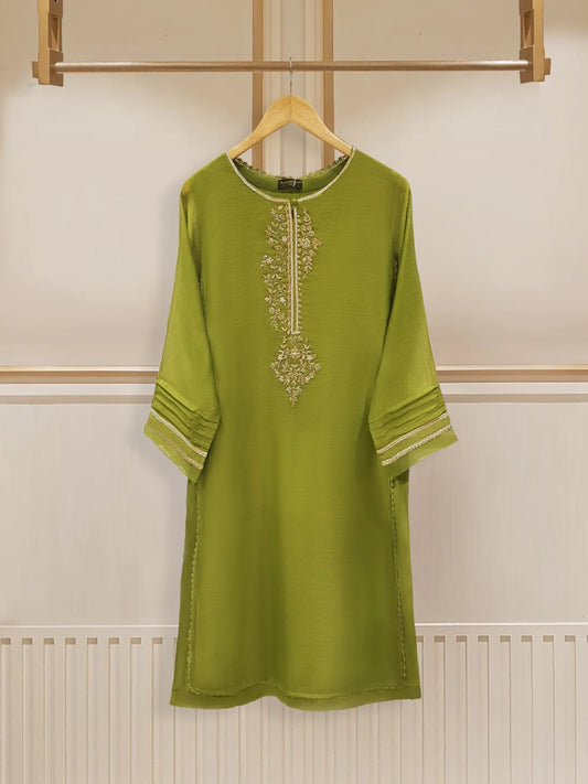 Agha Noor 2pc Pure Cotton Net Stitched Shirt with Pant HD-385601