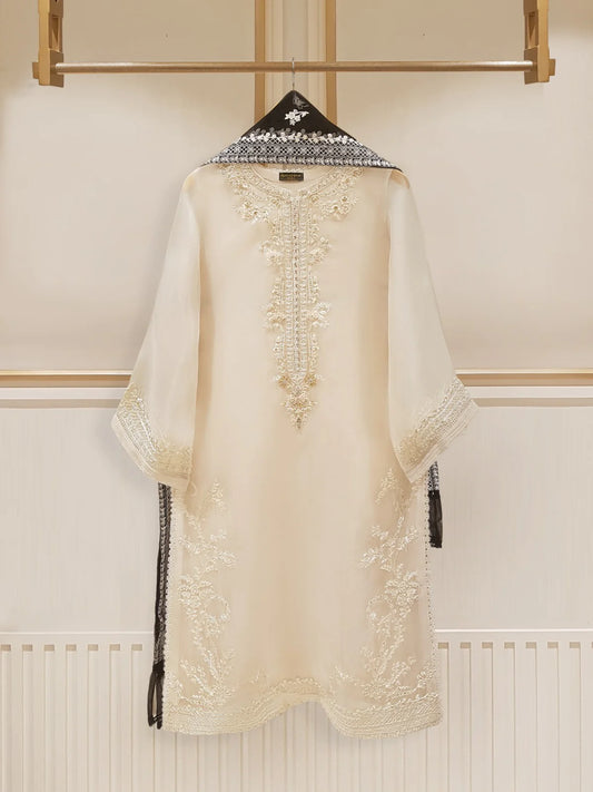 Agha Noor 2pc Pure Organza Stitched Shirt with Dupatta HD-206601