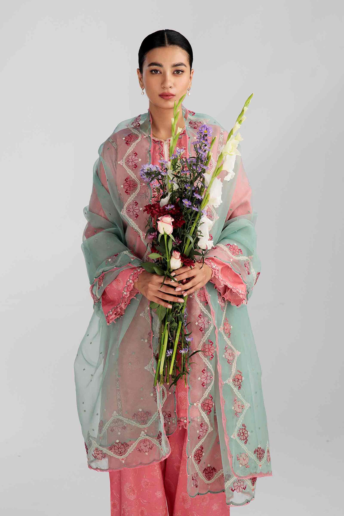 Coco by Zara Shahjahan Embroidered Lawn Suits Unstitched 3 Piece Z23-6a