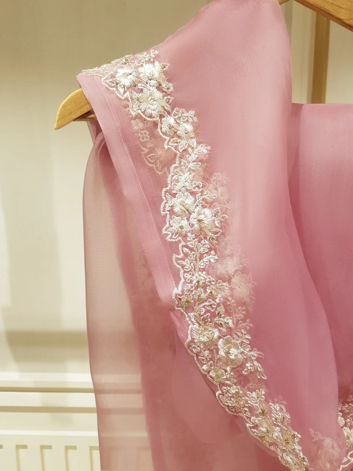 Aghanoor 2pc Pure Organza Embroidered Shirt with Dupatta HD-877601