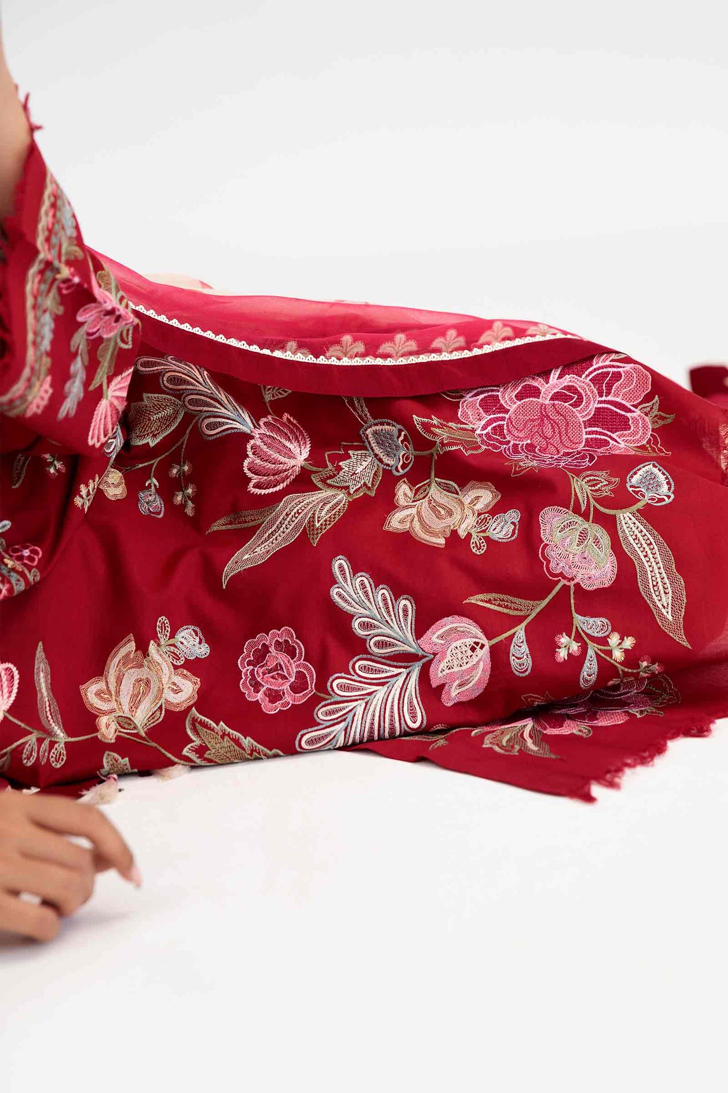 Coco by Zara Shahjahan Embroidered Lawn Suits Unstitched 3 Piece Z23-7b