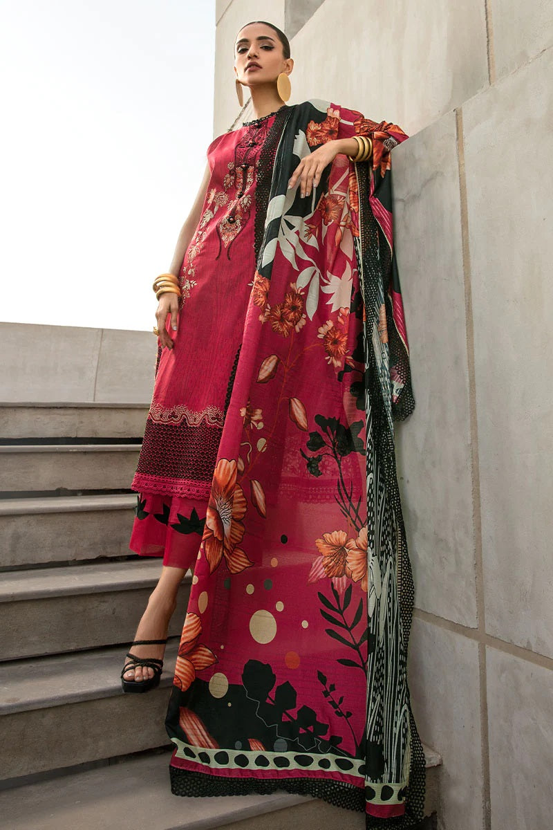 Florence By Rang Rasiya Embroidered Lawn Suits Unstitched 3 Piece RRF-7 Freesia