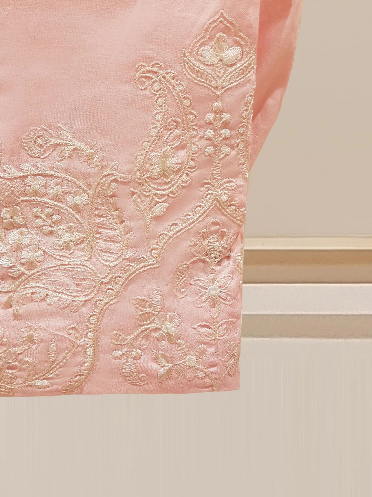 Pure Embroidered Jacquard Lawn 2pc Stitched Shirt and Pant HD508601