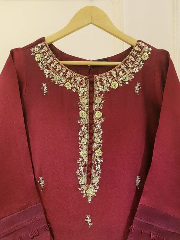 2 Piece Pure Silk Net (Shirt-Pant)