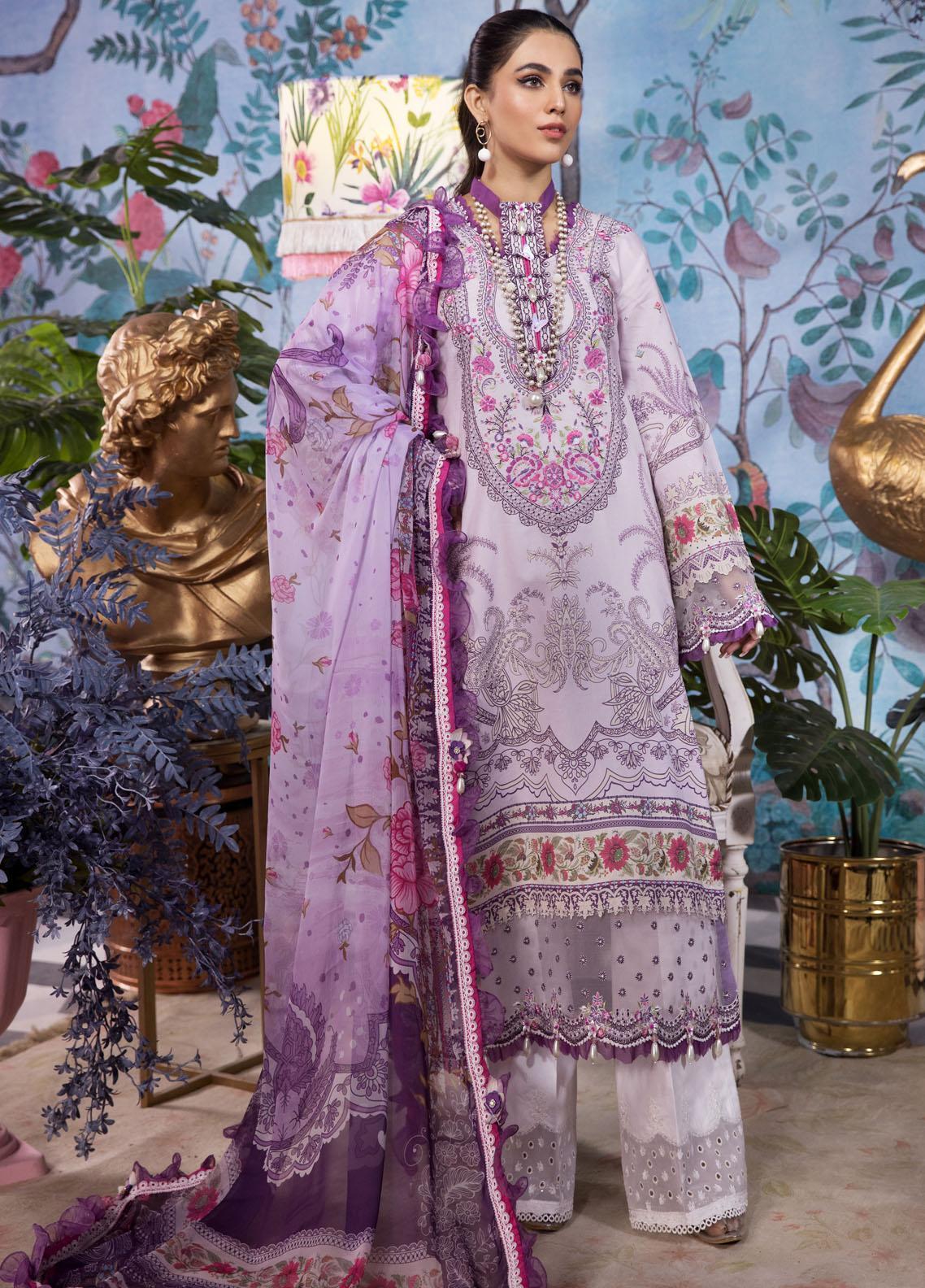 Viva by Anaya Embroidered Lawn Suits Unstitched 3 Piece VL22-08-ALLANA
