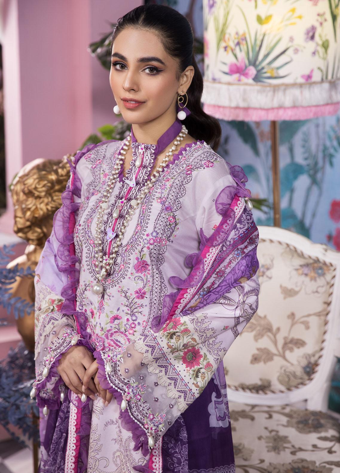 Viva by Anaya Embroidered Lawn Suits Unstitched 3 Piece VL22-08-ALLANA