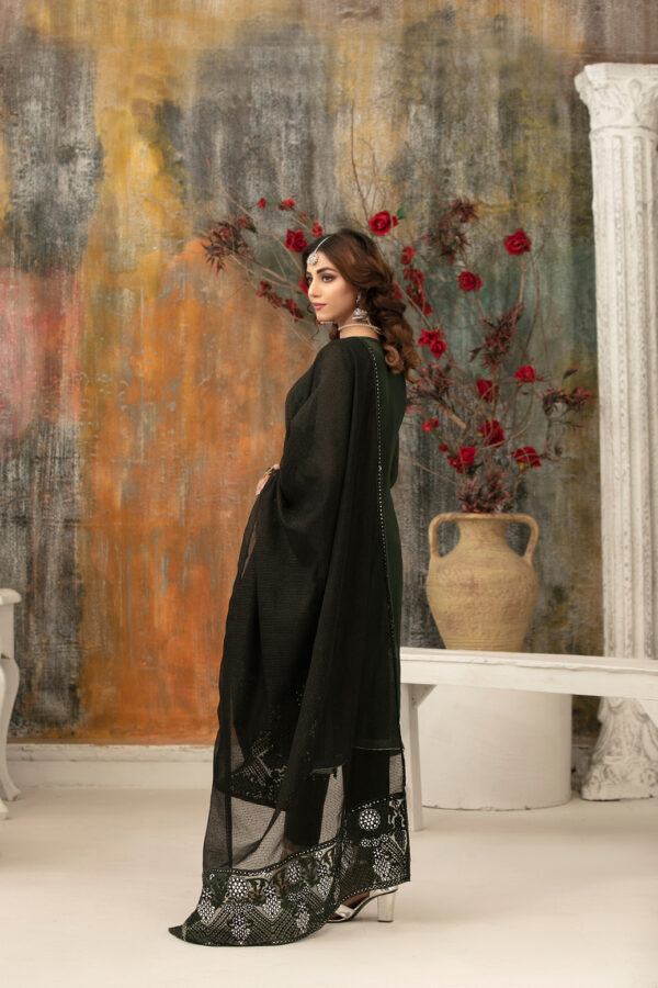 Tawakkal Embroidered Chiffon 3 Piece Semi Stitched Suit - ISLA D9338