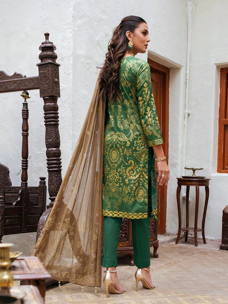 Oznur Mukesh By Salitex Embroidered Lawn Suits Unstitched 3 Piece WK-00976UT