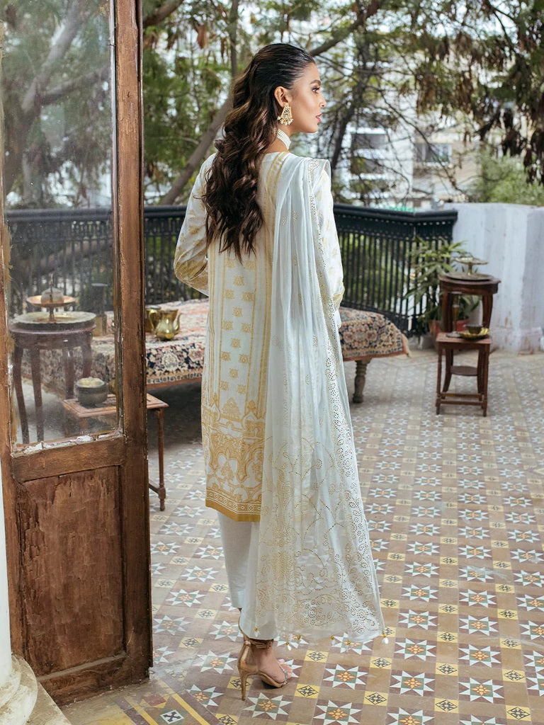 Oznur Mukesh By Salitex Embroidered Lawn Suits Unstitched 3 Piece WK-00979UT