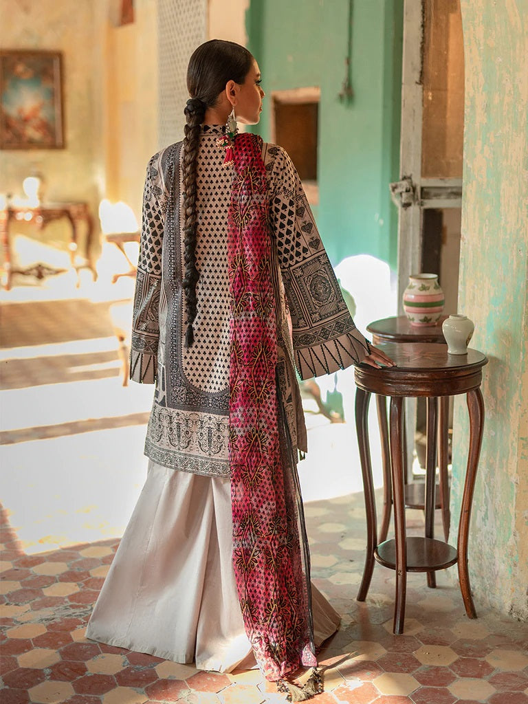 Faustina By Salitex Embroidered Lawn Suits Unstitched 3 Piece WK-00989AUT