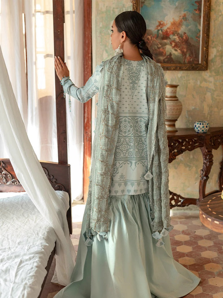 Faustina By Salitex Embroidered Lawn Suits Unstitched 3 Piece WK-00990AUT