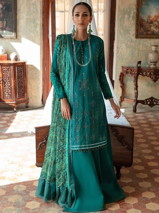 Faustina By Salitex Embroidered Lawn Suits Unstitched 3 Piece WK-00994AUT