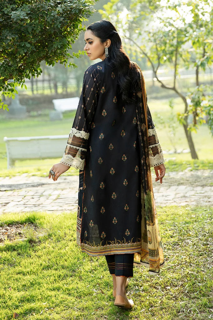 Aabyaan Embroidered Lawn Suits Unstitched 3 Piece AL-09 SOPHIA