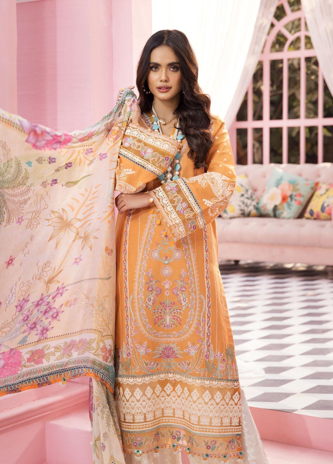 Viva by Anaya Embroidered Lawn Suits Unstitched 3 Piece VL22-09 DIANE