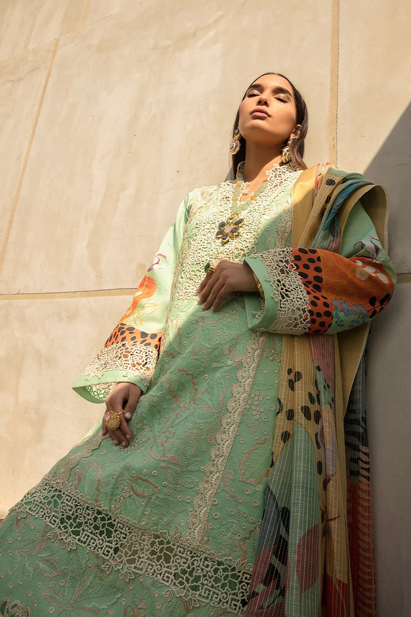 Florence By Rang Rasiya Embroidered Lawn Suits Unstitched 3 Piece RRF-9 Hazel