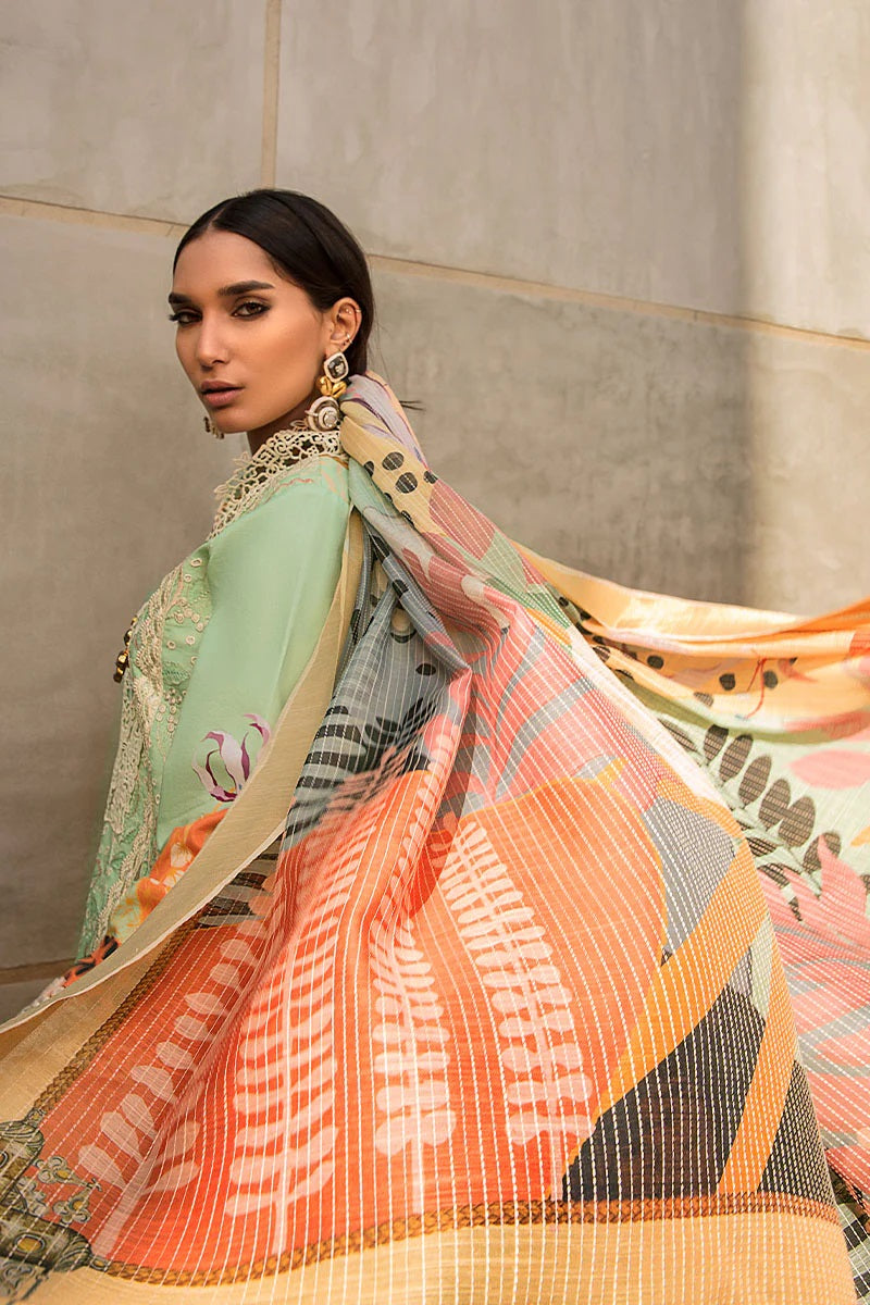 Florence By Rang Rasiya Embroidered Lawn Suits Unstitched 3 Piece RRF-9 Hazel