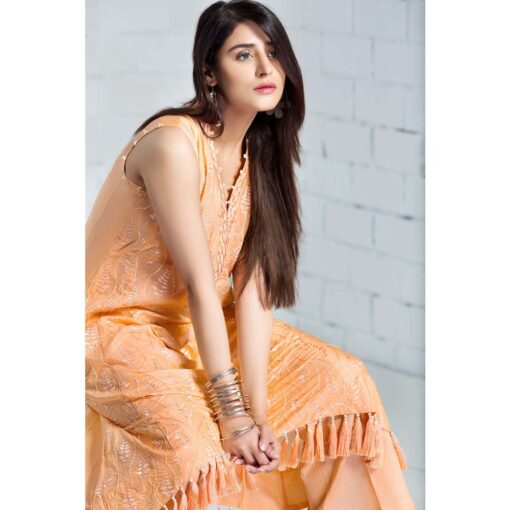 Gul Ahmed Embroidered Lawn Unstitched 2 Piece Suit – TL 133