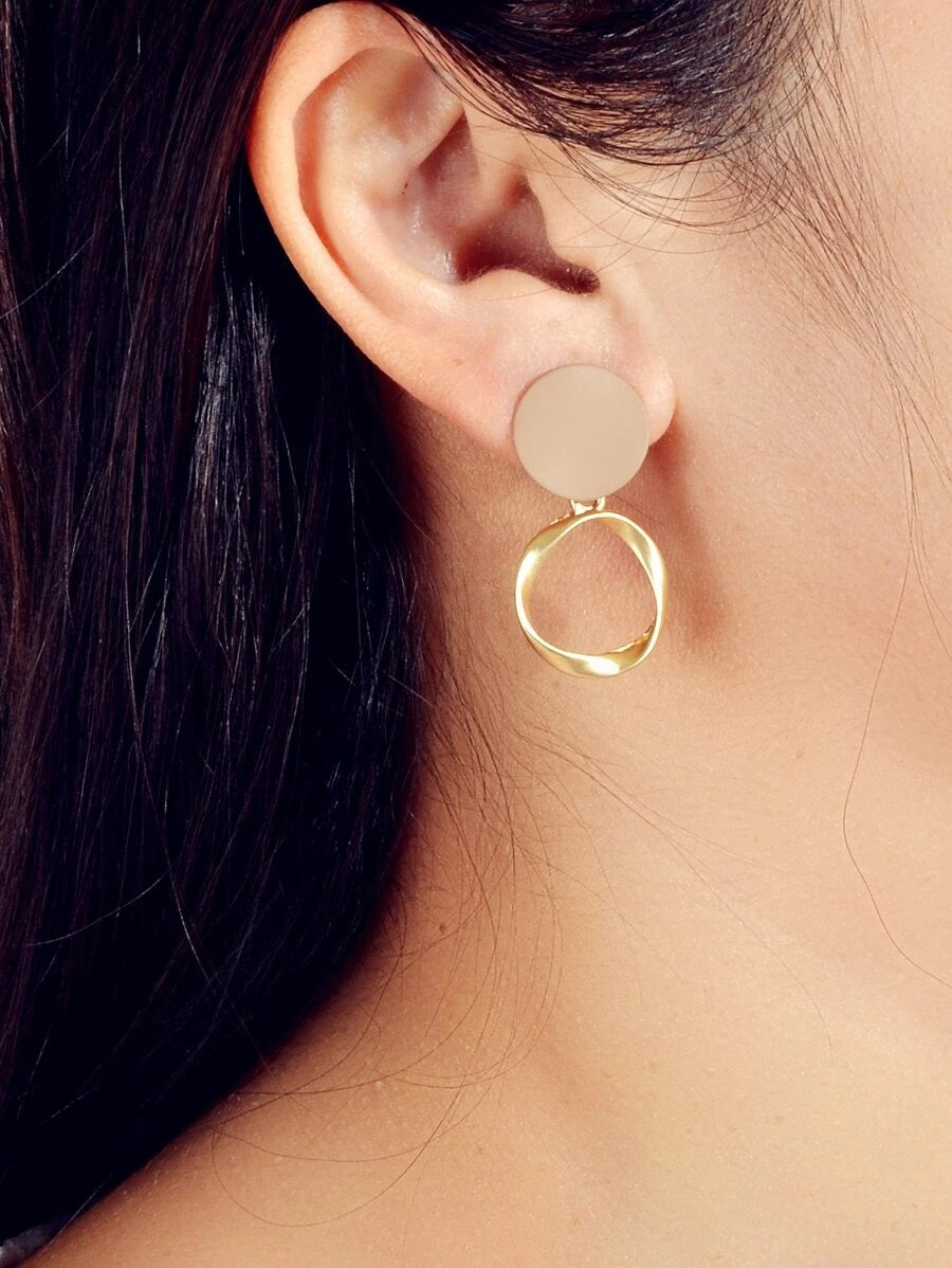 irregular Drop Earrings - HDJ 077