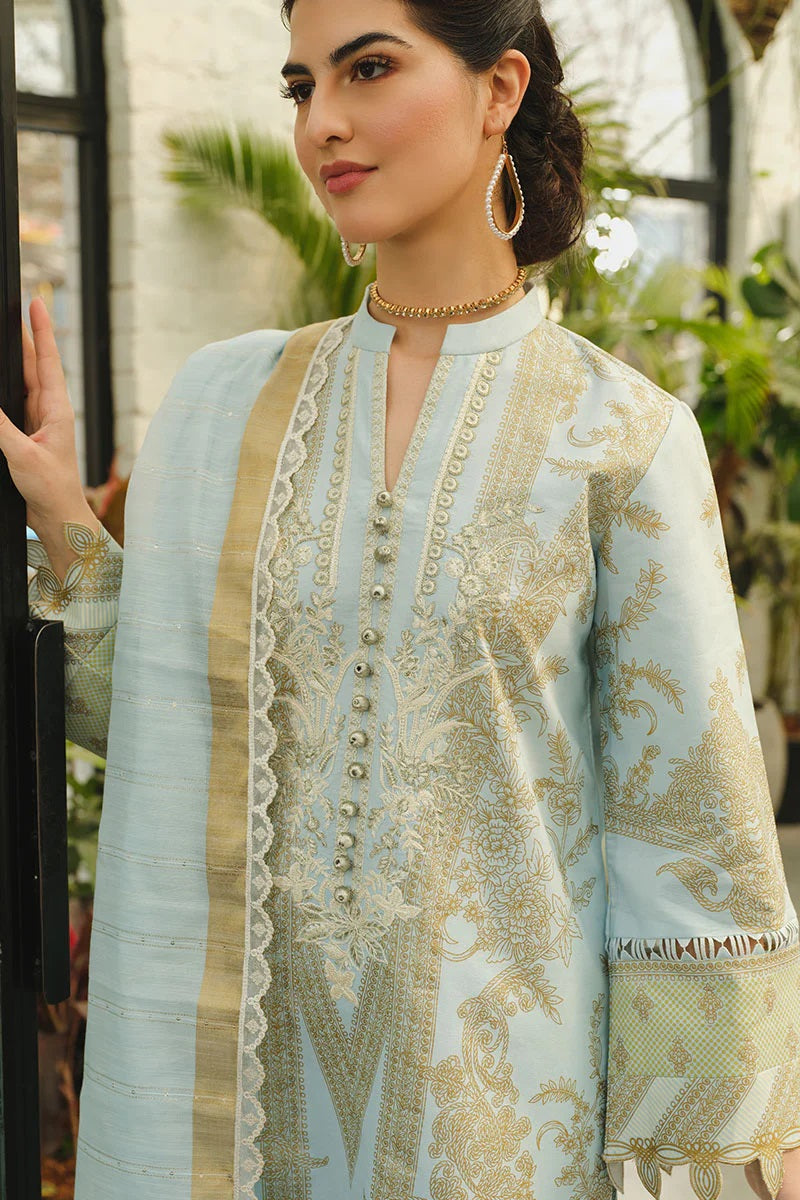 Lifestyle By Rang Rasiya Embroidered Lawn Suits Unstitched 3 Piece RRLSD-10 LUNA