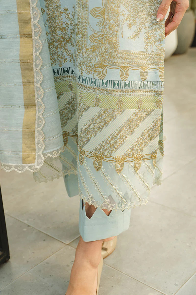Lifestyle By Rang Rasiya Embroidered Lawn Suits Unstitched 3 Piece RRLSD-10 LUNA