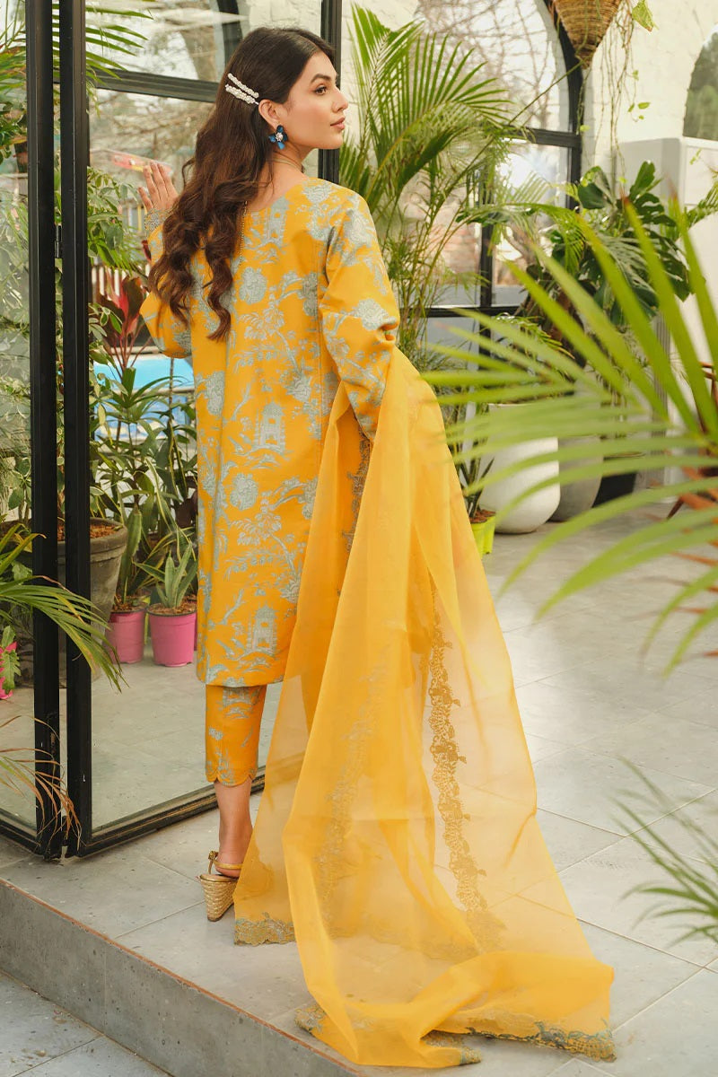 Lifestyle By Rang Rasiya Embroidered Lawn Suits Unstitched 3 Piece RRLSD-4 Utopia