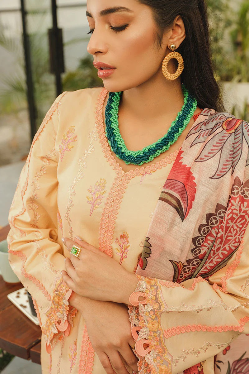 Lifestyle By Rang Rasiya Embroidered Lawn Suits Unstitched 3 Piece RRLSD-5 Aria