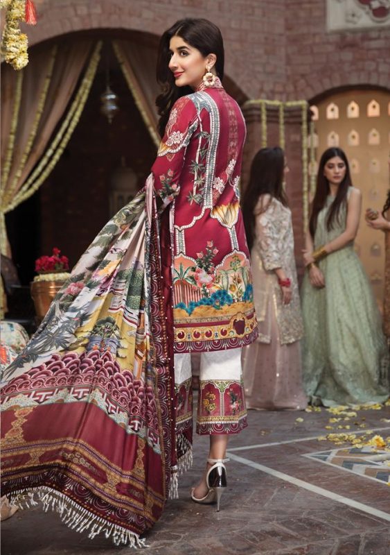 Anaya Embroidered Festive Lawn Unstitched 3 Piece Suit - 08 ANYA