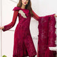 Asifa and Nabeel Embroidered Festive Chiffon Unstitched 3 Piece Suit - 06
