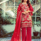 Elaf Luxury Embroidered Lawn Unstitched 3 Piece Suit - ELL 07