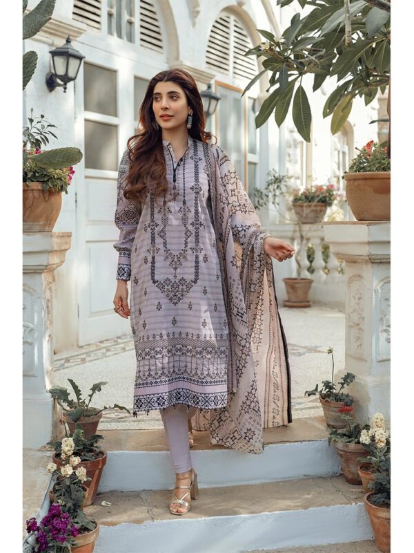 Estela By Salitex Embroidered Lawn Suits Unstitched 3 Piece WK-00987AUT