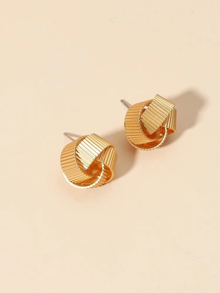 Creative Winding Stud Earrings - HDJ 023
