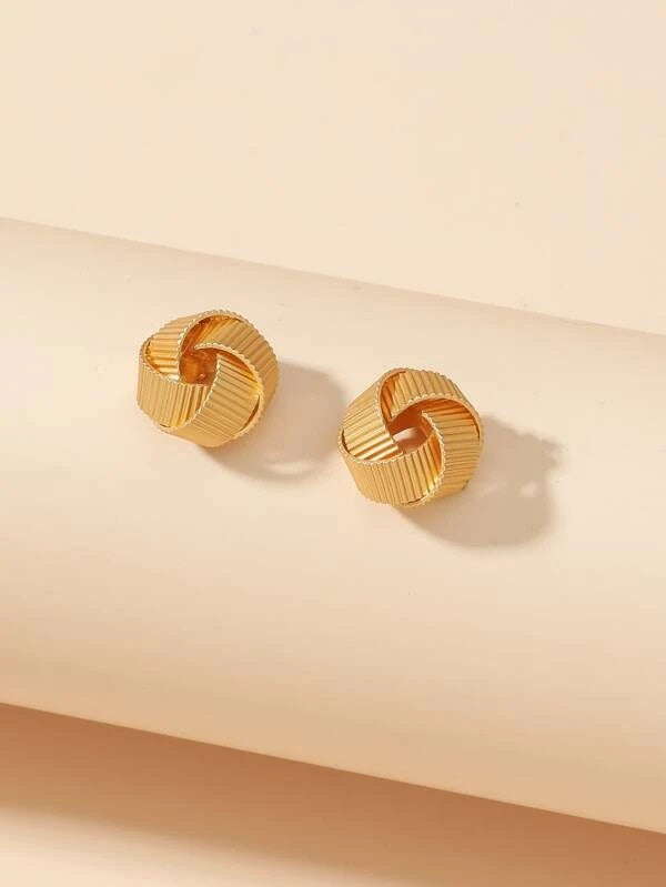 Creative Winding Stud Earrings - HDJ 023