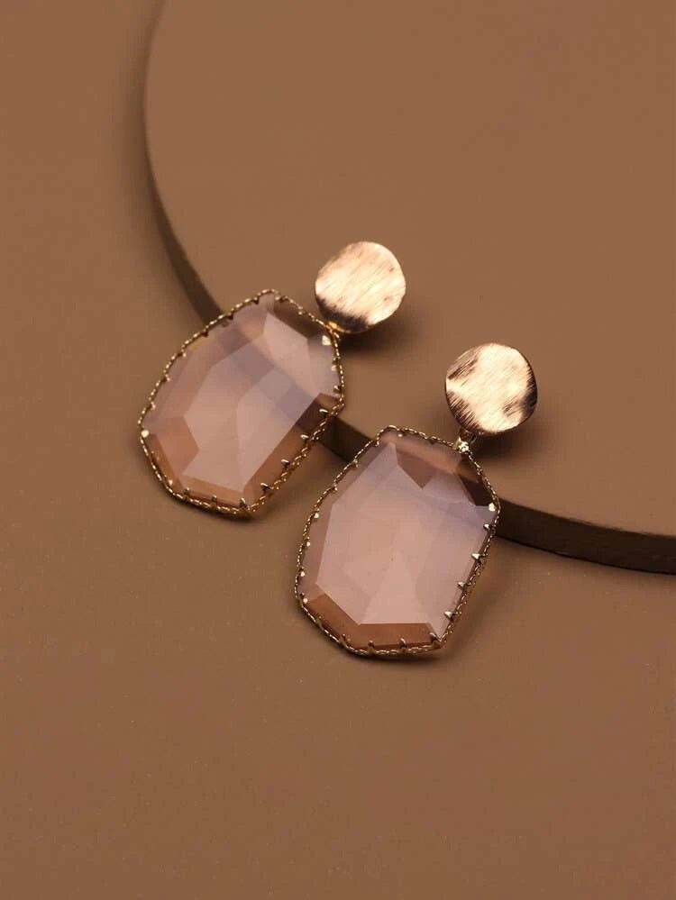 Crystal Drop Earrings - HDJ 028