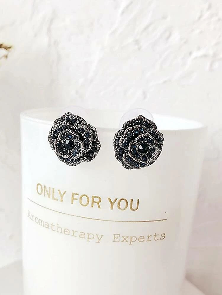Flower Stud Stylish Earrings - HDJ 004